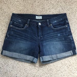 Aeropostale Distressed Denim Shorts, Sz 7/8